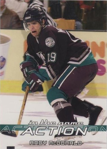 2003-04 In the Game Action - Andy McDonald #8