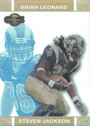 2007 Topps Co-Signers Brian Leonard Steven Jackson #15