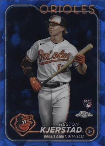 2024 Topps Chrome Update Series Sapphire Edition - Heston Kjerstad #USCS86