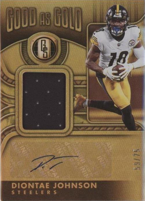 2022 Panini Gold Standard Diontae Johnson #GOG-DJO