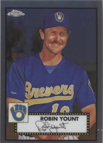 2021 Topps Chrome Platinum Anniversary - Robin Yount #507