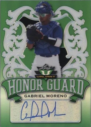 2021 Leaf Valiant - Gabriel Moreno #HG-GM1