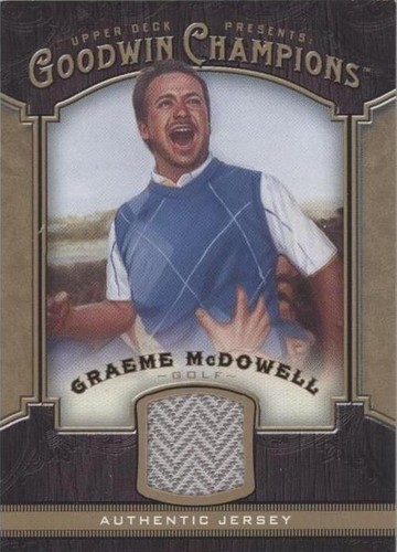 2014 Upper Deck Goodwin Champions - Graeme McDowell #M-GM