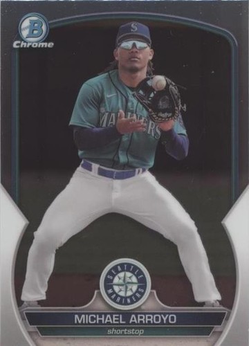 Topps - 直筆サインカード Michael Arroyo 299枚限定 PSA 9 Michael Arroyo 2023 Bowman Prospects Rookie 1st Card ! RC