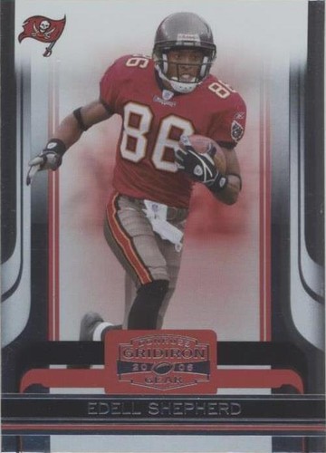 2006 Donruss Gridiron Gear Edell Shepherd #87