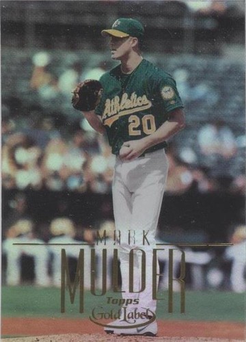 2002 Topps Gold Label - Mark Mulder #63