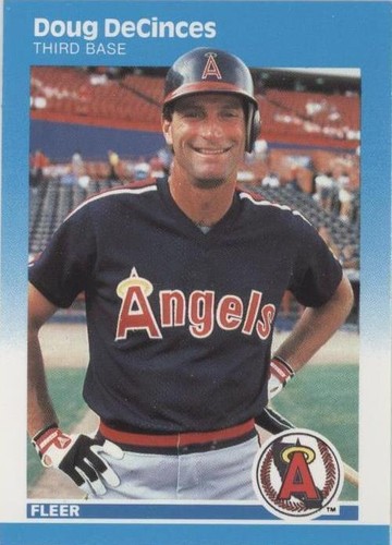 1987 Fleer - Doug DeCinces #77