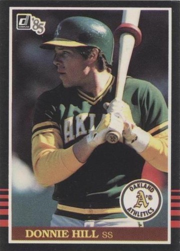 1985 Donruss - Donnie Hill #375
