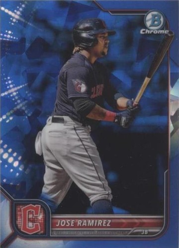 2022 Bowman Chrome Sapphire Edition - Jose Ramirez #63
