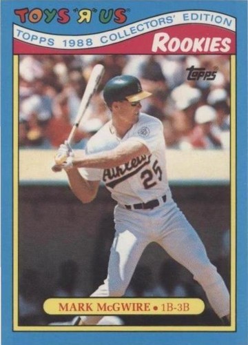 1988 Topps Toys R Us Rookies - Mark McGwire #19