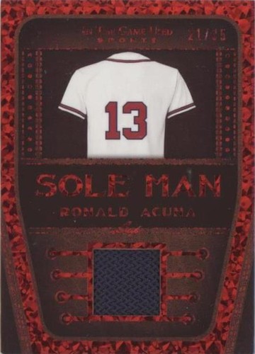 2022 Leaf In The Game Used Sports - Ronald Acuña Jr. #SM-19