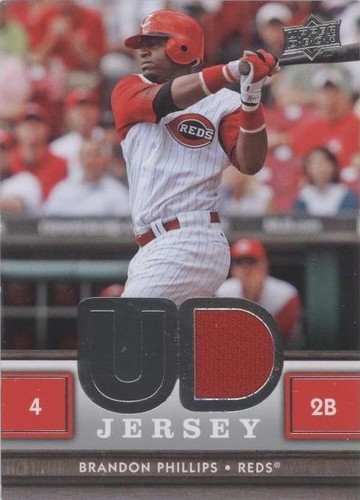 2008 Upper Deck - Brandon Phillips #UDJ-BP