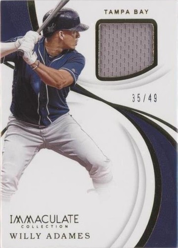 2019 Panini Immaculate Collection - Willy Adames #IS-WA