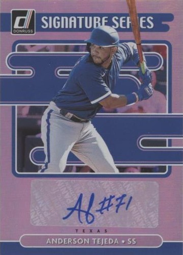 2021 Panini Donruss - Anderson Tejeda #SS-AT