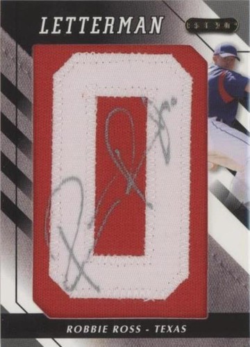 2008 Razor Letterman - Robbie Ross #RR-O