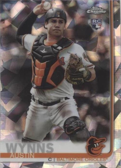 2019 Topps Chrome Sapphire Edition - Austin Wynns #582