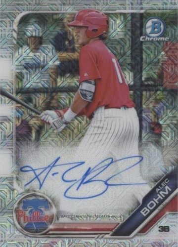2019 Bowman - Alec Bohm #BMA-AB