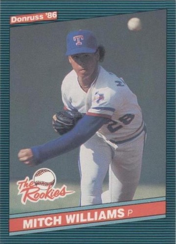 1986 Donruss The Rookies - Mitch Williams #19