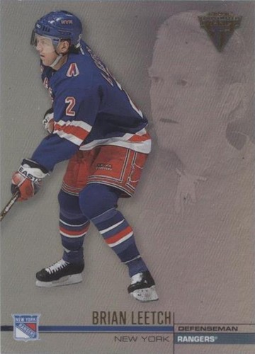 2001-02 Pacific Private Stock Titanium - Brian Leetch #93