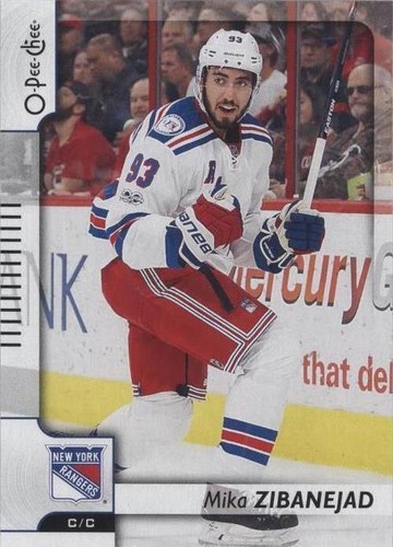 2017-18 O-Pee-Chee - Mika Zibanejad #412