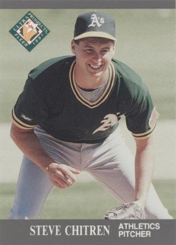 1991 Fleer Ultra - Steve Chitren #376