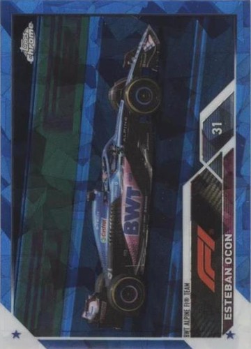 2023 Topps Chrome Sapphire Edition Formula 1 - Esteban Ocon #31