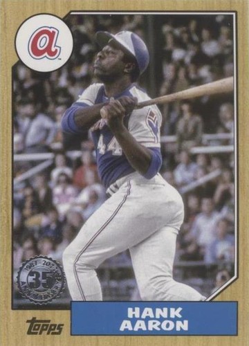 2022 Topps Series 2 - Hank Aaron #87TB-9