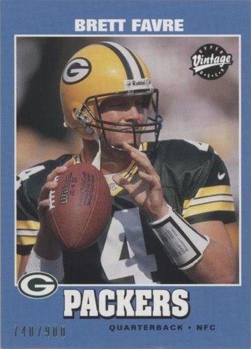 2000 Upper Deck Vintage Preview Brett Favre #56