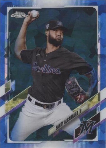 2021 Topps Chrome Sapphire Edition - Sandy Alcantara #594