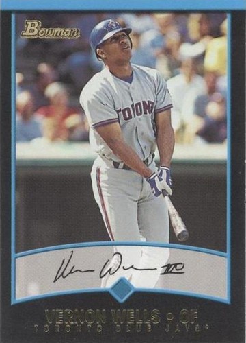 2001 Bowman - Vernon Wells #247