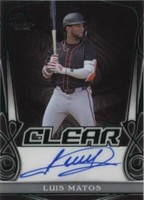 2023 Leaf Trinity - Luis Matos #CA-LM2