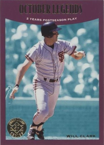 1995 SP Championship Series - Will Clark #103