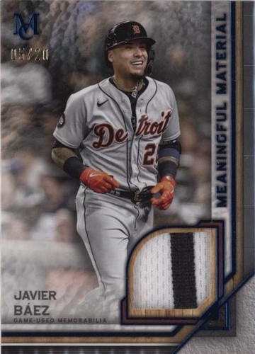 2023 Topps Museum Collection - Javier Báez #MMR-JBA