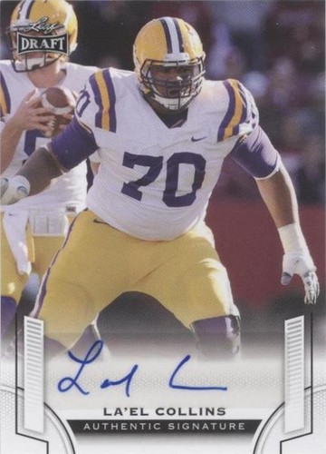 2015 Leaf Draft La'el Collins #BA-LC2