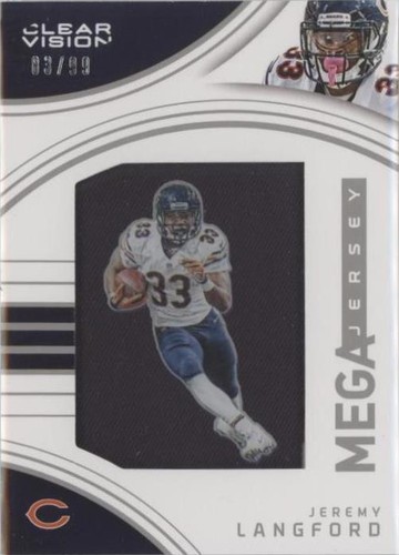 2016 Panini Clear Vision Jeremy Langford #17