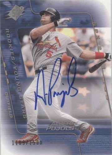 2001 SPx - Albert Pujols #206