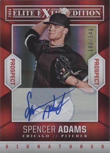 2014 Panini Elite Extra Edition - Spencer Adams #76