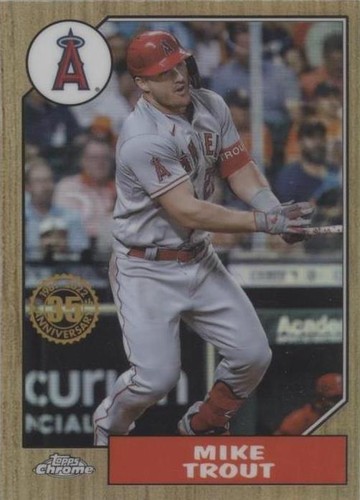 2022 Topps Chrome - Mike Trout #87BC-1