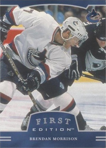 2002-03 In the Game Be A Player First Edition - Brendan Morrison #214