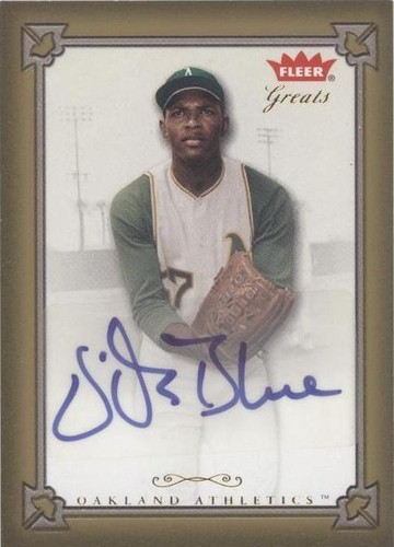 2004 Fleer Greats of the Game - Vida Blue #GBA-VB