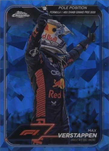 2024 Topps Chrome Sapphire Edition Formula 1 - Max Verstappen #154