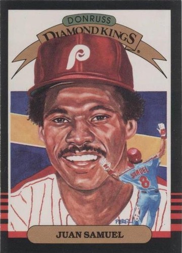 1985 Leaf - Juan Samuel #23