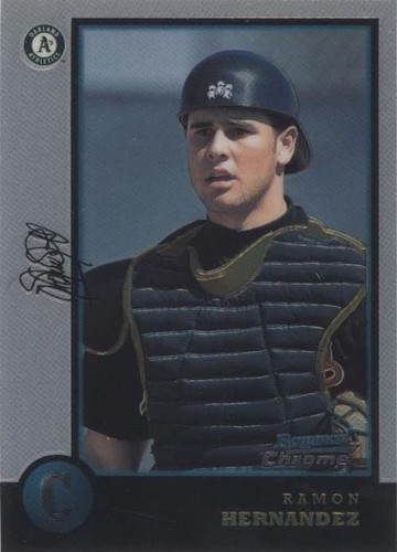 1998 Bowman Chrome - Ramon Hernandez #155