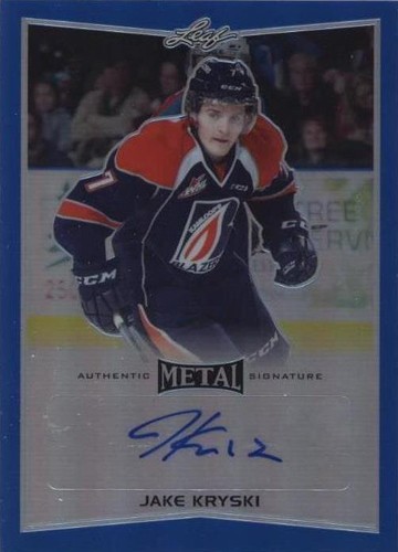 2015-16 Leaf Metal - Jake Kryski #BA-JK2