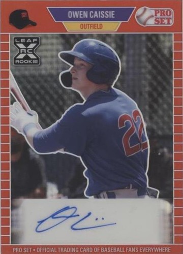 2021 Leaf Pro Set Metal - Owen Caissie #PA-OC1