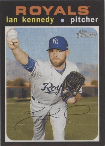 2020 Topps Heritage - Ian Kennedy #213