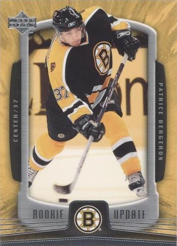 2005-06 Upper Deck Rookie Update - Patrice Bergeron #9