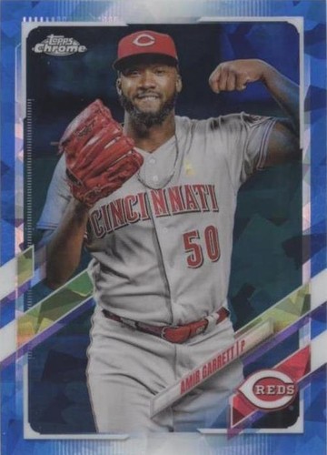 2021 Topps Chrome Sapphire Edition - Amir Garrett #124