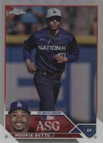 Mookie Betts RARE Dodgers Vintage Uniform Series 5 Jumbo