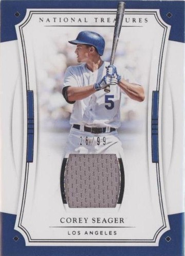 2017 Panini National Treasures - Corey Seager #103